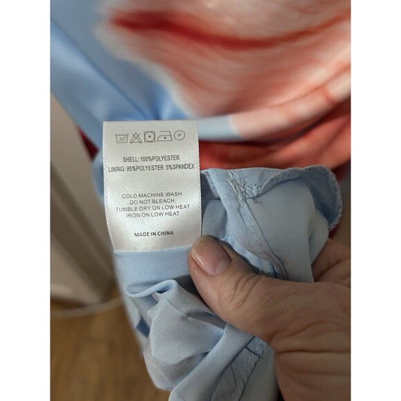 Peppermayo Exclusive Chloe maxi Dress Turquoise Bloom Size 2 NWT - Picture 9 of 13